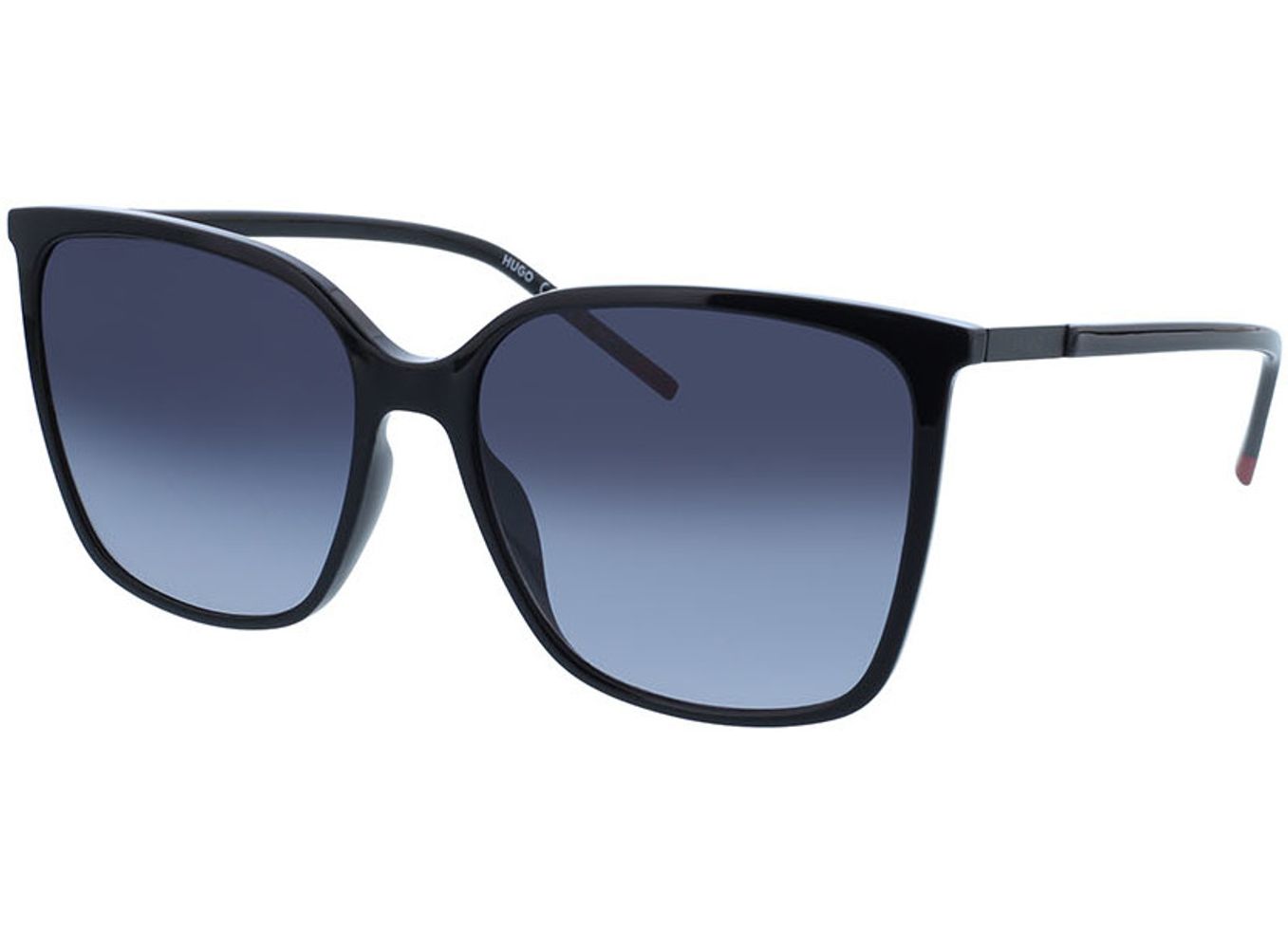 Hugo HG 1275/S 807 57-16 Sonnenbrille mit Sehstärke erhältlich, Damen, Vollrand, Eckig von Hugo