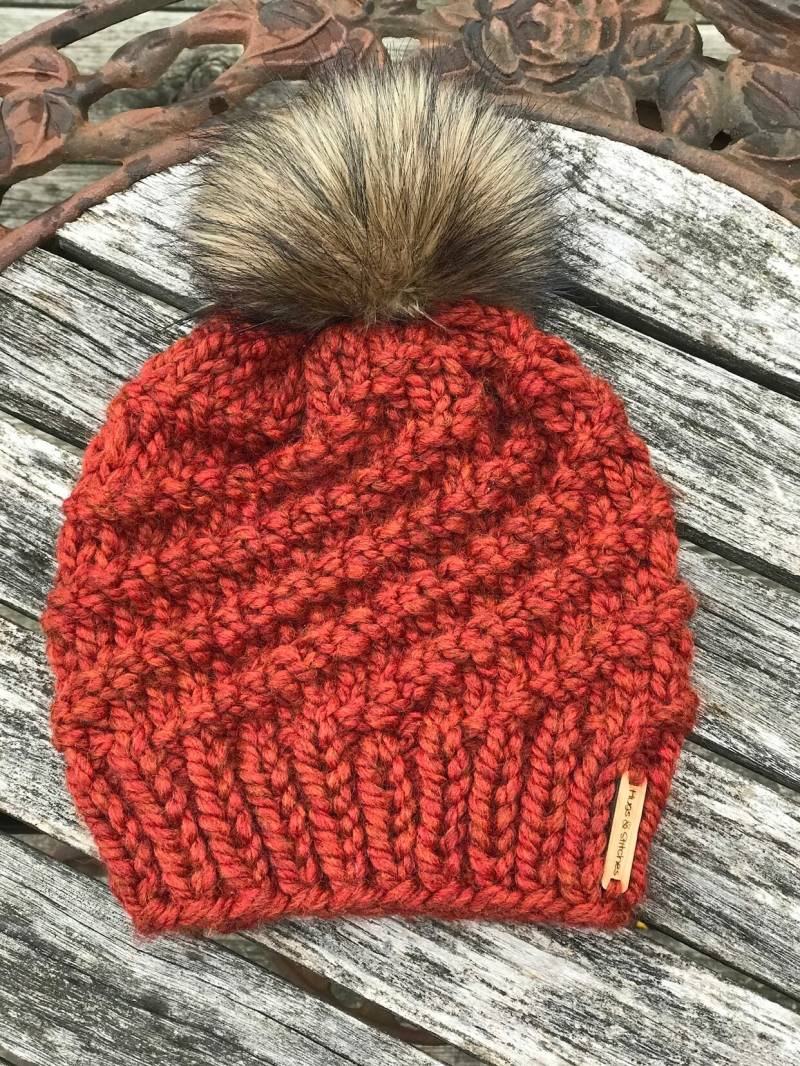 Damen Gewürzfarbe Beanie von HugsAnStitches