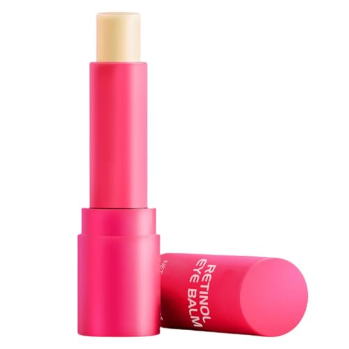 Retinol Eye Stick Augenpflege Augencreme Augenbalsam Stick Augenaufheller Stick,Befeuchten Sie die Augenpartie Reduktion von feinen Linien Augenaufhellungscreme für Frauen und Männer von Hugsweet