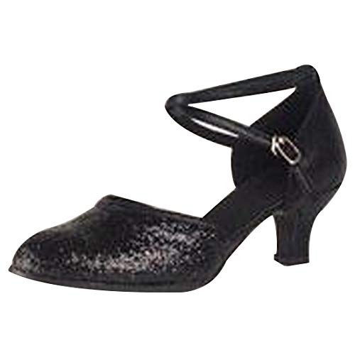 Huicai Damen Frauen Latin Pailletten Tanzschuhe Ballett Tango Party Schuhe Tanzschuhe von Huicai