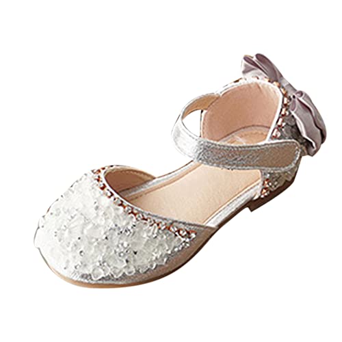 Huicai Mädchen Mary Jane Schuhe Party Schuhe für Mädchen Strass Prinzessin Hochzeitskleid Wohnungen von Huicai