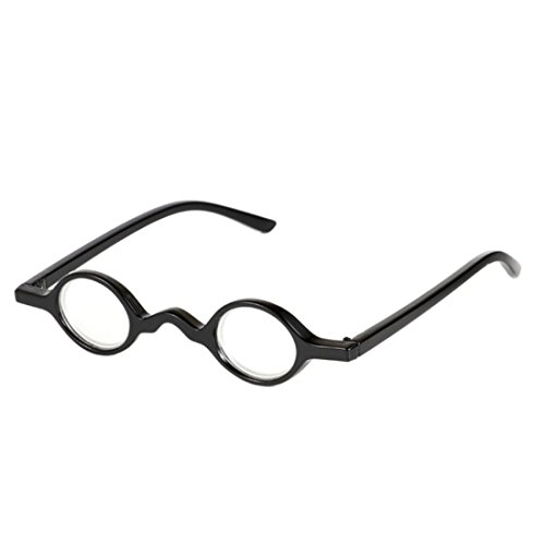 Huicai Retro Vintage Mini Kleine Runde Rahmen Leser Männer Frauen Lesebrille Frühling Scharnier von Huicai