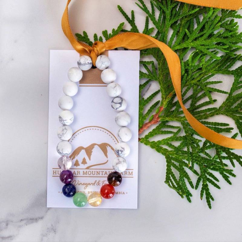 Edelstein-Chakra-Armband Edelstein-Chakra-Armband von HullcarMountainFarm