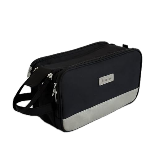 Hulnulnu Premium Herren Kulturbeutel & Kulturbeutel – wasserdichte Tasche aus Segeltuch und Leder für Reisen, Business & Geschenk, geräumiger und langlebiger Organizer Hulnulnu Premium Herren Kulturbeutel & Kulturbeutel – wasserdichte Tasche aus Segeltuch und Leder für Reisen, Business & Geschenk, geräumiger und langlebiger Organizer von Hulnulnu