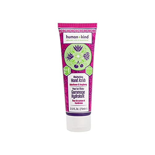 Human+Kind - Holunderblüten und Himbeere Handpeeling – Peeling, sanfte Reinigung, feuchtigkeitsspendend, weichmachende Behandlung – natürliche, vegane Hautpflege – 70 ml Tube Human+Kind - Holunderblüten und Himbeere Handpeeling – Peeling, sanfte Reinigung, feuchtigkeitsspendend, weichmachende Behandlung – natürliche, vegane Hautpflege – 70 ml Tube von Human+Kind