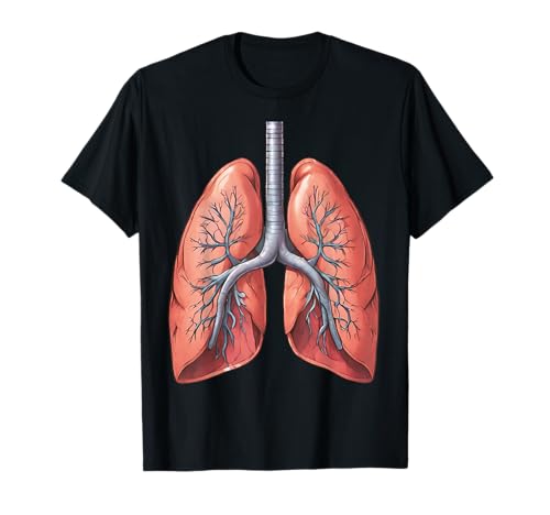 Anatomie des menschlichen Körpers Innere Organe Grafik Geschenk Männer Frauen T-Shirt Anatomie des menschlichen Körpers Innere Organe Grafik Geschenk Männer Frauen T-Shirt von Human Anatomy Body Lungs Birthday Holiday Presents