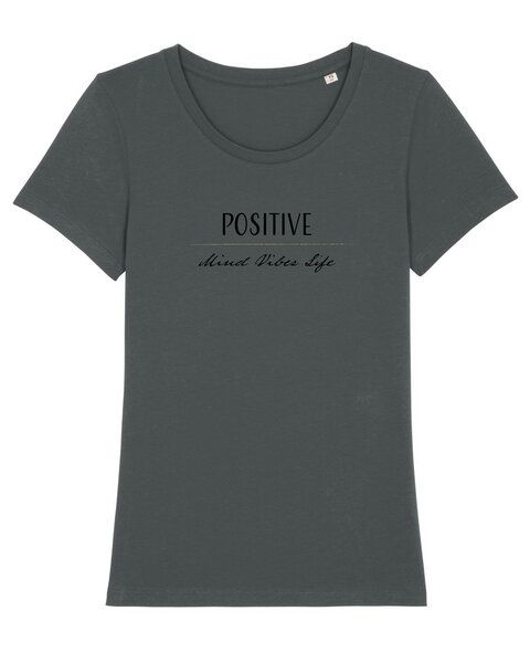 Bio Damen T-Shirt Amorous "Positive Vibes" von Human Family von Human Family