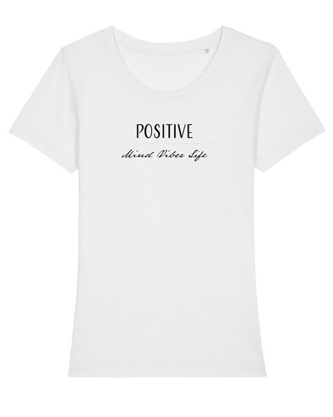 Bio Damen T-Shirt Amorous "Positive Vibes" von Human Family von Human Family