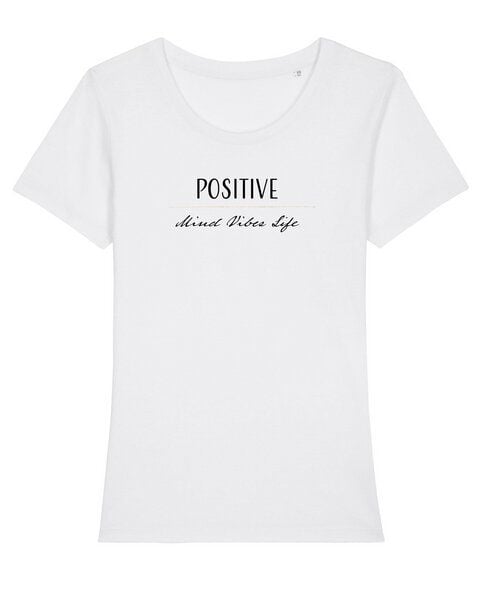 Bio Damen T-Shirt Amorous "Positive Vibes" von Human Family Bio Damen T-Shirt Amorous "Positive Vibes" von Human Family von Human Family