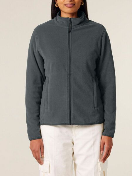 Human Family Basic Damen Fleecejacke "Guide" aus recyceltem Polyester von Human Family