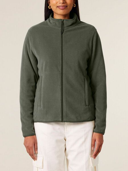 Human Family Basic Damen Fleecejacke "Guide" aus recyceltem Polyester von Human Family