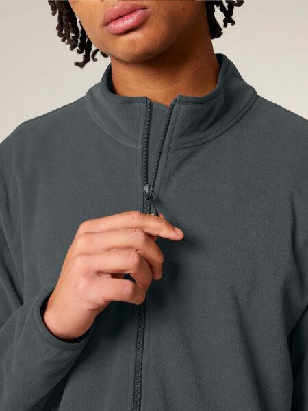 Human Family Basic Herren Fleecejacke "Clue" aus recyceltem Polyester von Human Family