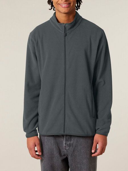 Human Family Basic Herren Fleecejacke "Clue" aus recyceltem Polyester von Human Family