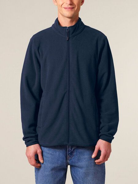 Human Family Basic Herren Fleecejacke "Clue" aus recyceltem Polyester von Human Family