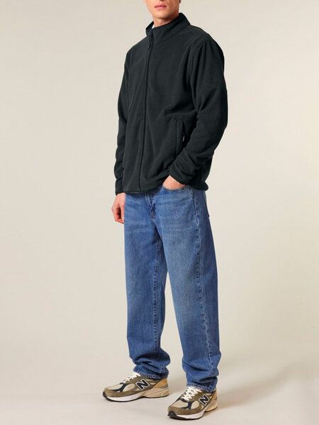 Human Family Basic Herren Fleecejacke "Clue" aus recyceltem Polyester von Human Family