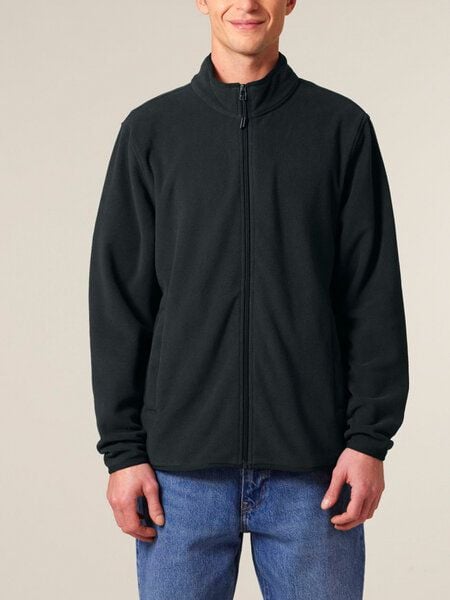 Human Family Basic Herren Fleecejacke "Clue" aus recyceltem Polyester von Human Family