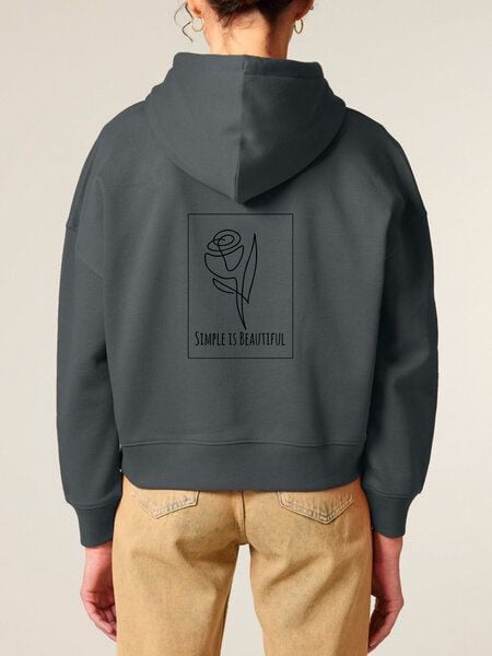 Human Family Bio Damen-Hoodie „Relax – Simple Beauty“ von Human Family