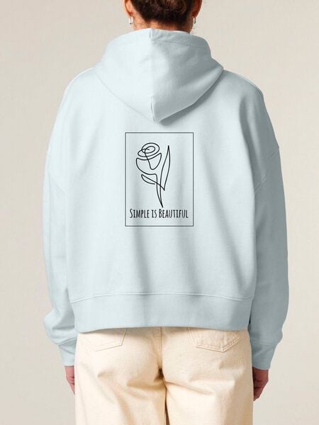 Human Family Bio Damen-Hoodie „Relax – Simple Beauty“ von Human Family