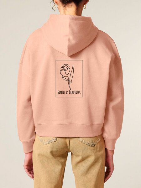 Human Family Bio Damen-Hoodie „Relax – Simple Beauty“ von Human Family