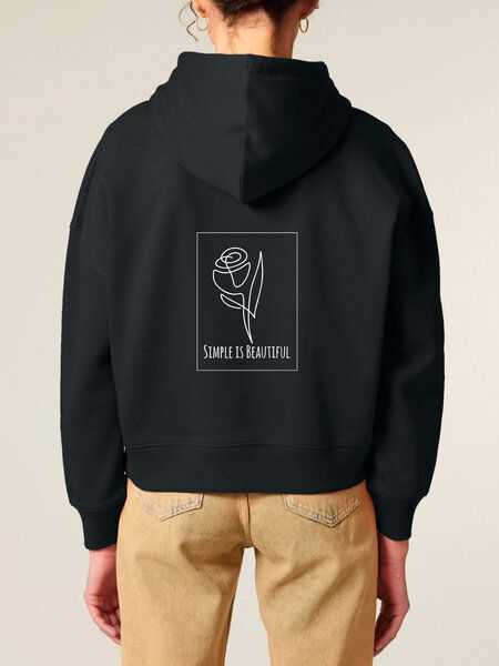 Human Family Bio Damen-Hoodie „Relax – Simple Beauty“ von Human Family