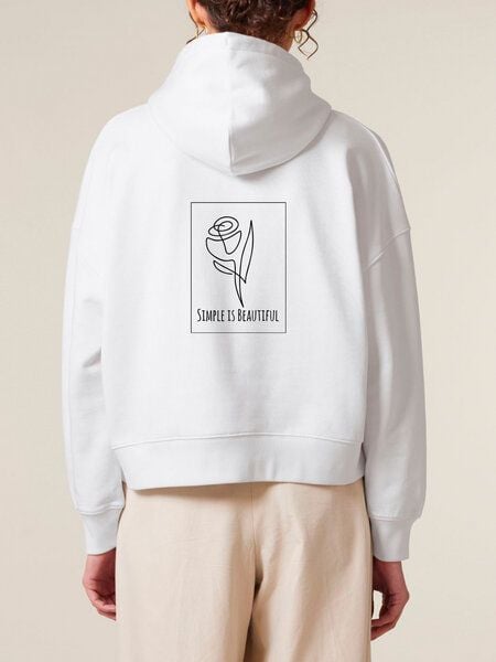 Human Family Bio Damen-Hoodie „Relax – Simple Beauty“ von Human Family