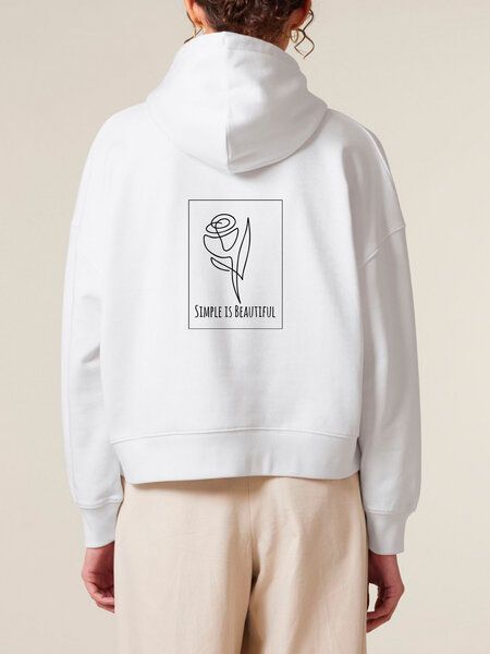 Human Family Bio Damen-Hoodie „Relax – Simple Beauty“ von Human Family