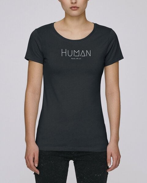 Human Family Bio Damen Sommer T-Shirt "Faith - Human" in 6 Farben von Human Family
