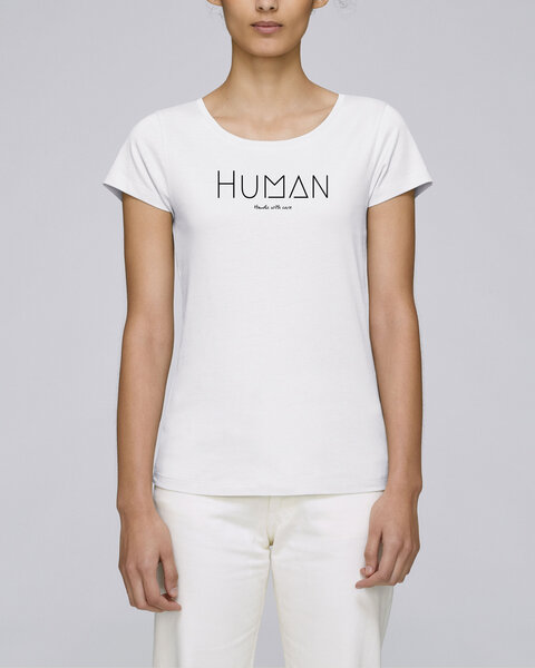 Human Family Bio Damen Sommer T-Shirt "Faith - Human" in 6 Farben von Human Family