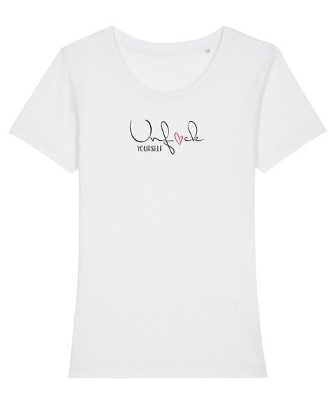 Human Family Bio Damen Statement T-Shirt "Unf*ck yourself" aus Bio-Baumwolle von Human Family