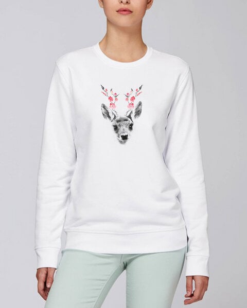 Human Family Bio Damen oversize Rundhals-Sweatshirt "Fawn" von Human Family