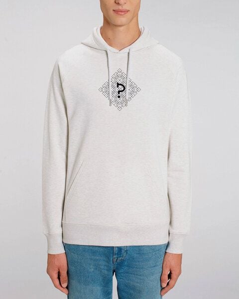 Human Family Bio Herren Hoodie "Reaper - Geometric Questionmark" in 5 Farben von Human Family