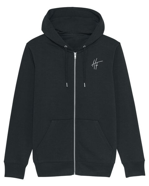 Human Family Bio Herren Hoodie mit Reißverschluss "Grower - HF" von Human Family