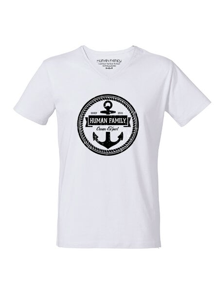 Human Family Bio Herren T-Shirt "Chill-The Sailor" aus 100% Bio Baumwolle von Human Family