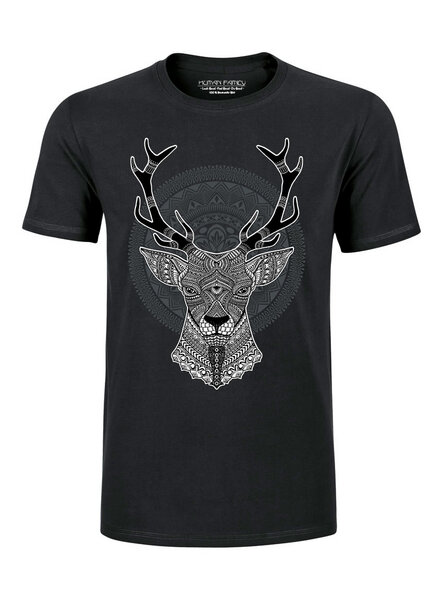 Human Family Bio T-Shirt Join "Deer" für Herren aus 100% Bio-Baumwolle von Human Family
