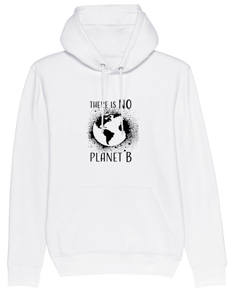 Human Family Bio Unisex Hoodie - "Charmer - NO Planet B" in verschiedenen Farben von Human Family