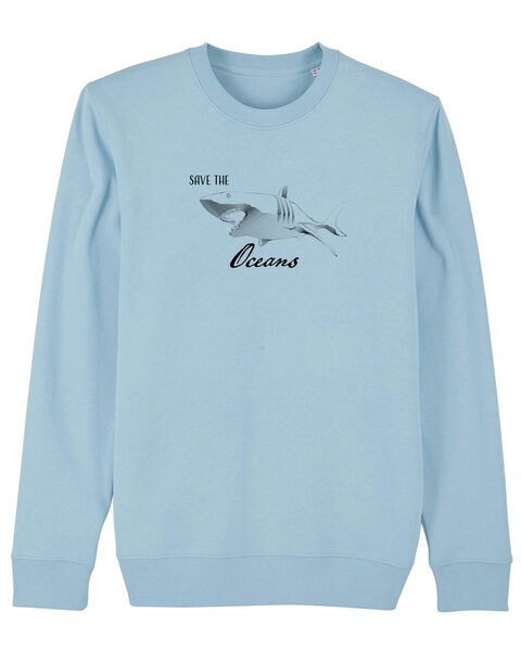 Human Family Bio Unisex Rundhals-Sweatshirt - "Switch - Save Oceans" in 3 Farben von Human Family