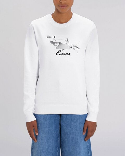 Human Family Bio Unisex Rundhals-Sweatshirt - "Switch - Save Oceans" in 3 Farben von Human Family