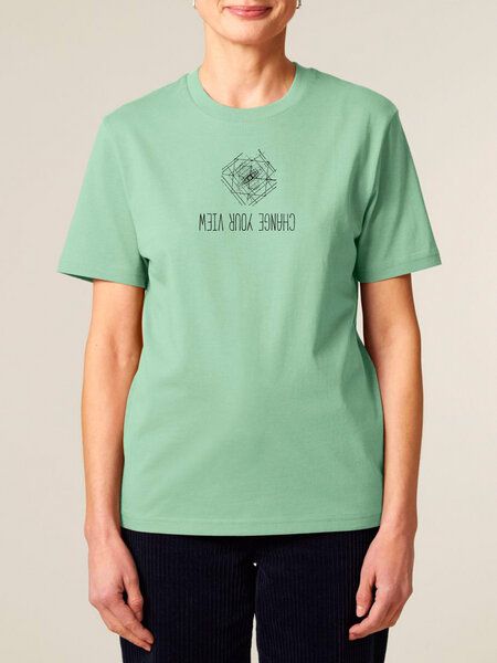 Human Family Bio Unisex Rundhals T-Shirt "Create - Change your view" Human Family Bio Unisex Rundhals T-Shirt "Create - Change your view" von Human Family