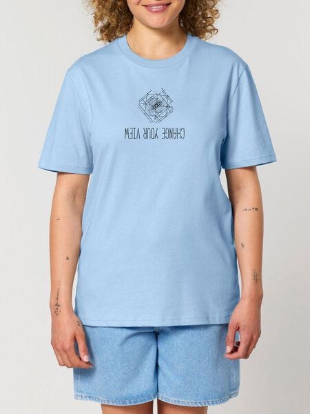 Human Family Bio Unisex Rundhals T-Shirt "Create - Change your view" Human Family Bio Unisex Rundhals T-Shirt "Create - Change your view" von Human Family