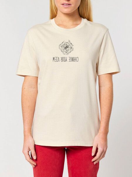 Human Family Bio Unisex Rundhals T-Shirt "Create - Change your view" Human Family Bio Unisex Rundhals T-Shirt "Create - Change your view" von Human Family
