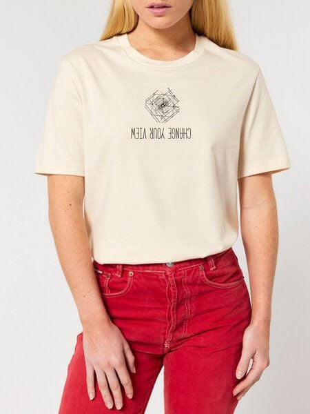 Human Family Bio Unisex Rundhals T-Shirt "Create - Change your view" Human Family Bio Unisex Rundhals T-Shirt "Create - Change your view" von Human Family