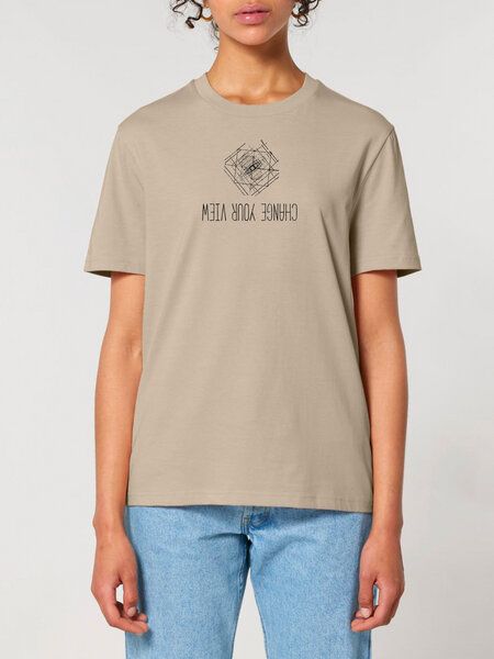 Human Family Bio Unisex Rundhals T-Shirt "Create - Change your view" von Human Family