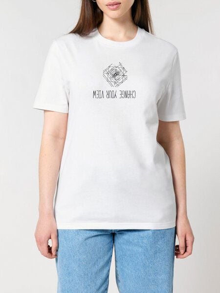 Human Family Bio Unisex Rundhals T-Shirt "Create - Change your view" von Human Family