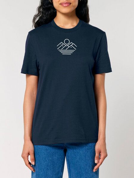 Human Family Bio Unisex Rundhals T-Shirt "Mountain Silhouette" Human Family Bio Unisex Rundhals T-Shirt "Mountain Silhouette" von Human Family