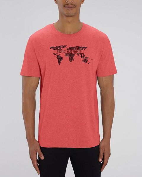 Human Family Bio Unisex Rundhals T-Shirt "Protect our Planet" von Human Family