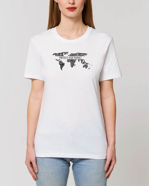 Human Family Bio Unisex Rundhals T-Shirt "Protect our Planet" Human Family Bio Unisex Rundhals T-Shirt "Protect our Planet" von Human Family