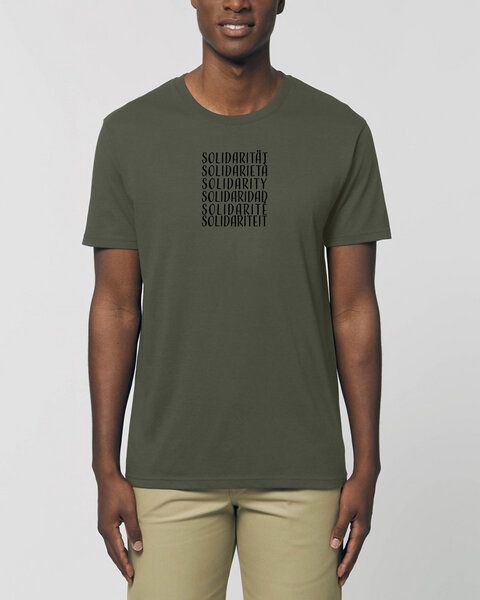 Human Family Bio Unisex Rundhals T-Shirt "Swing - Solidarity" in 5 Farben Human Family Bio Unisex Rundhals T-Shirt "Swing - Solidarity" in 5 Farben von Human Family
