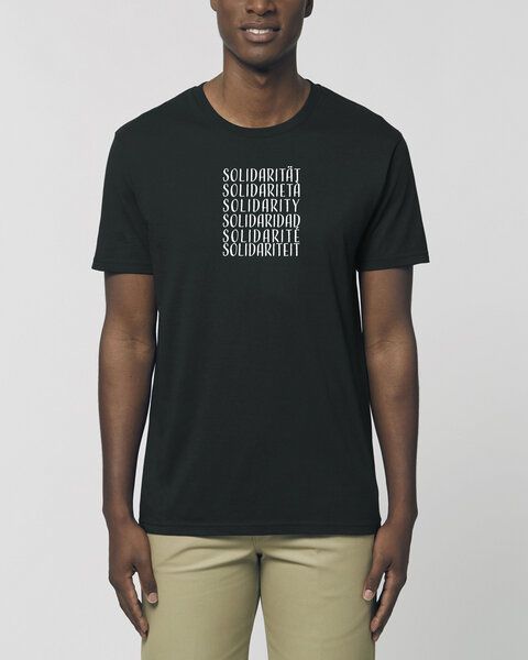 Human Family Bio Unisex Rundhals T-Shirt "Swing - Solidarity" in 5 Farben von Human Family