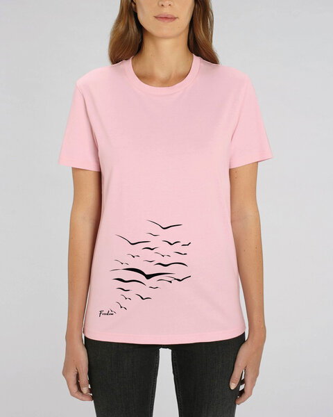 Human Family Bio Unisex T-Shirt "Create - Free Birds" in verschiedenen Farben von Human Family