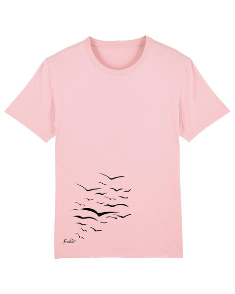 Human Family Bio Unisex T-Shirt "Create - Free Birds" in verschiedenen Farben von Human Family